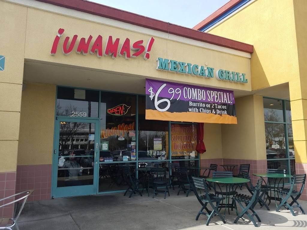 Una Mas Mexican Grill San Jose - 1st St | restaurant | 2559 N 1st St, San Jose, CA 95131, USA | 4089438226 OR +1 408-943-8226