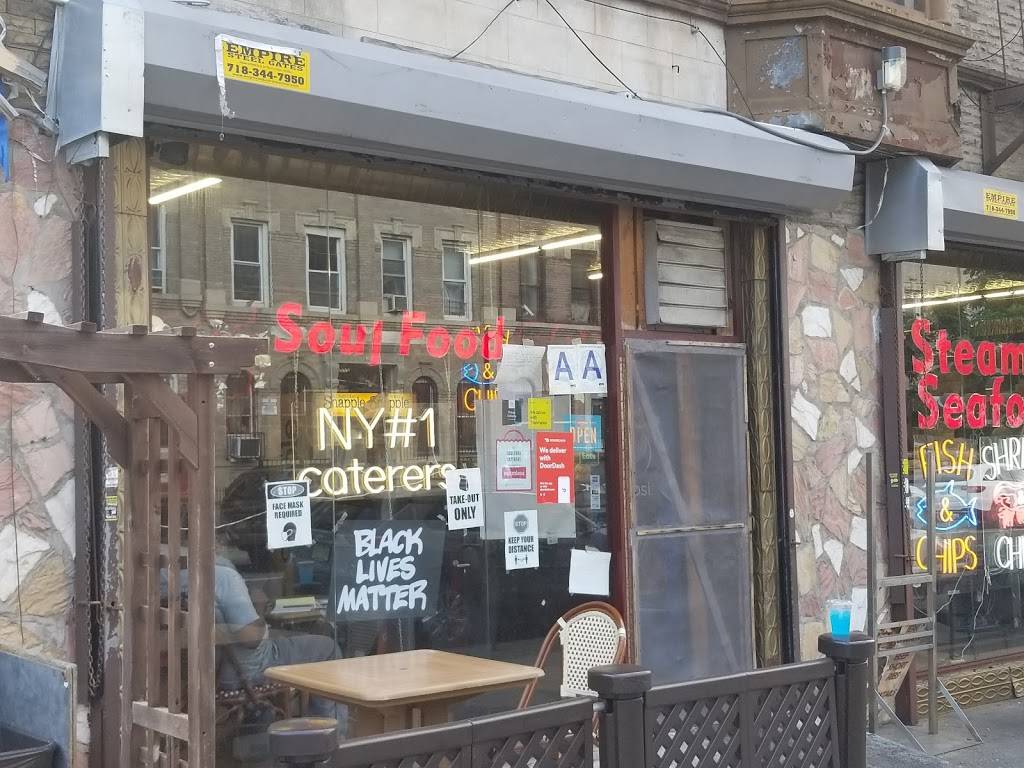 Seafood Heaven | restaurant | 88 Kingston Ave, Brooklyn, NY 11213, USA | 7184937570 OR +1 718-493-7570