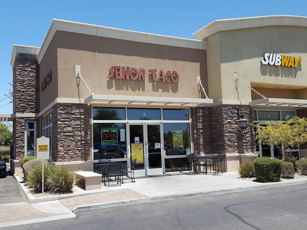 Senor Taco | restaurant | 4200 S Arizona Ave #5, Chandler, AZ 85248, USA | 4808955580 OR +1 480-895-5580