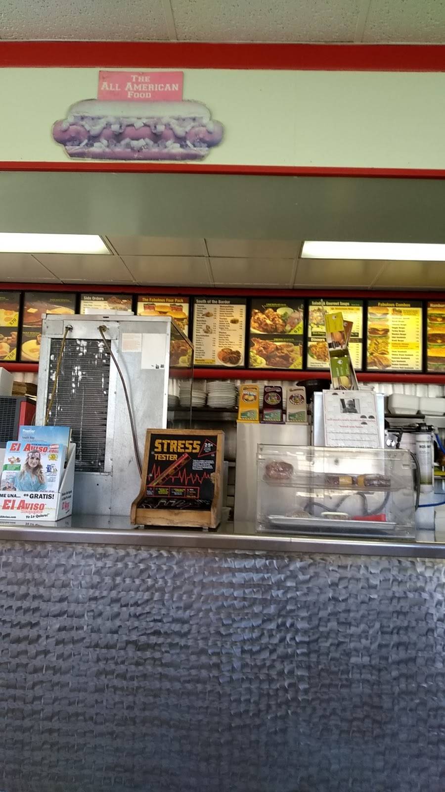 Fabulous Charbroiled Burgers | restaurant | 302 W Gardena Blvd, Gardena, CA 90248, USA | 3107156580 OR +1 310-715-6580