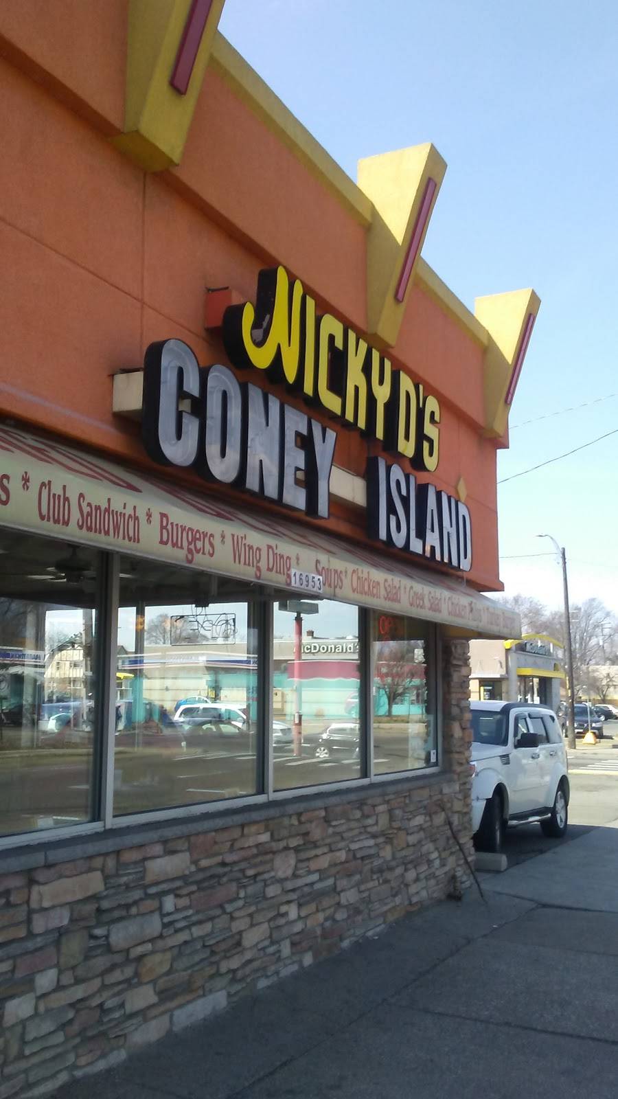 Nicky Ds Coney Island | restaurant | 16953 Livernois, Detroit, MI 48221, USA | 3138641000 OR +1 313-864-1000