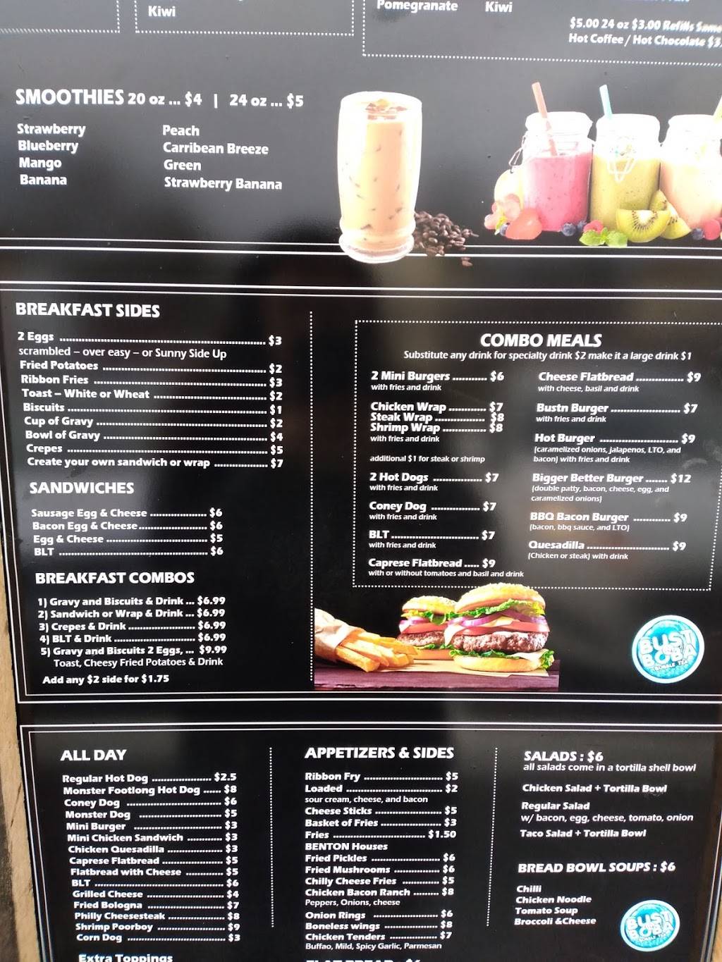 Bustnbobba Cafe | restaurant | 85 S Mill St, Milford Center, OH 43045, USA | 9373491033 OR +1 937-349-1033