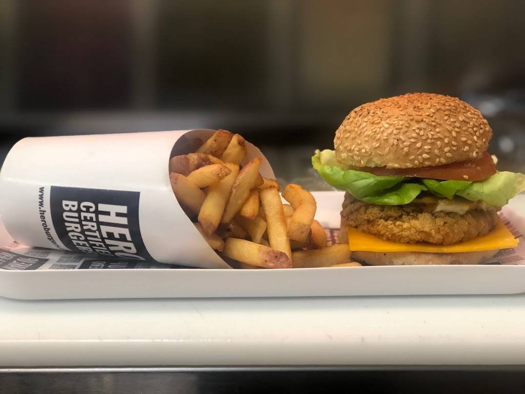 Hero Certified Burgers | restaurant | 6070 Dixie Rd, Mississauga, ON L5T 1A6, Canada | 9056707010 OR +1 905-670-7010