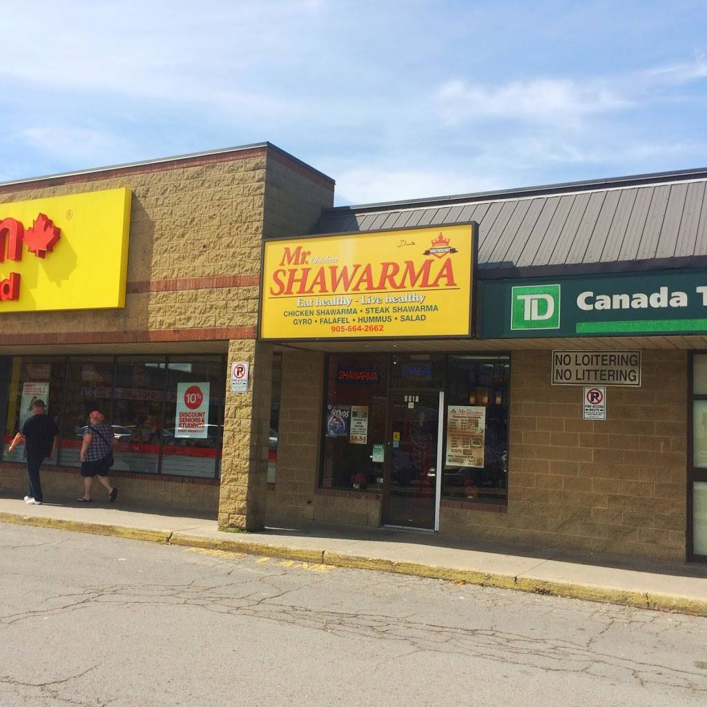 Mr. Chicken Shawarma | restaurant | 800 Queenston Rd, Stoney Creek, ON L8G 1A7, Canada | 9056642662 OR +1 905-664-2662