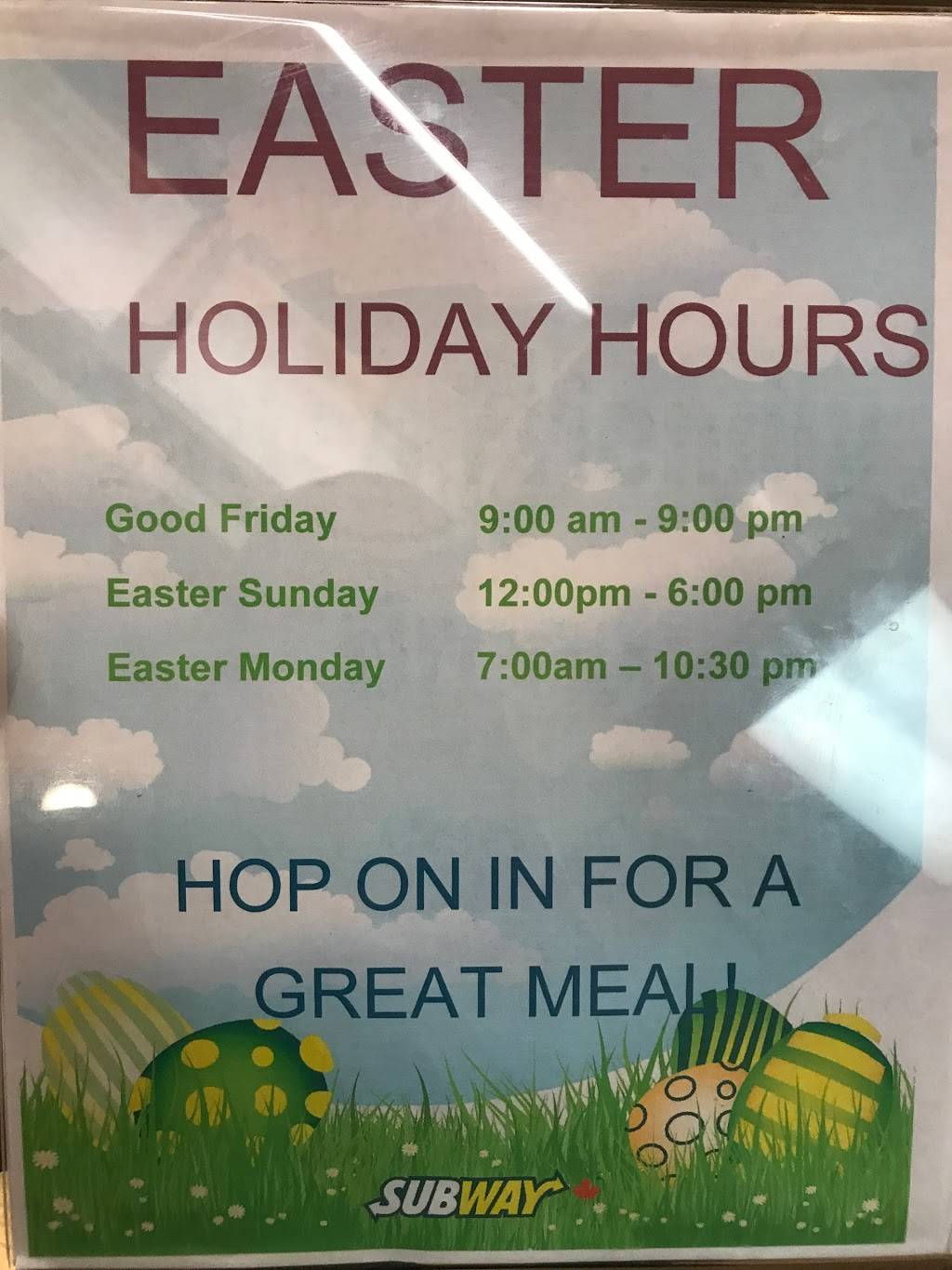 Subway | restaurant | East King Plaza, 1515 King St E, Cambridge, ON N3H 3R6, Canada | 5196538782 OR +1 519-653-8782