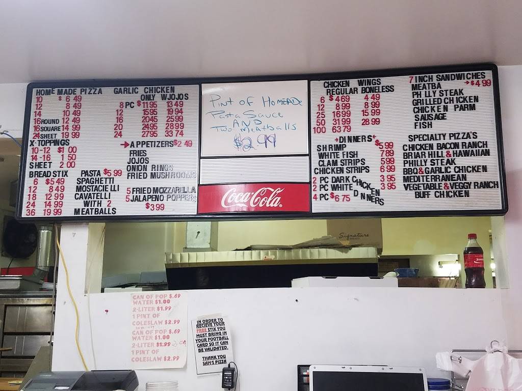 Sams Pizza Shop | restaurant | 2228 S Canal St, Newton Falls, OH 44444, USA | 3308720731 OR +1 330-872-0731