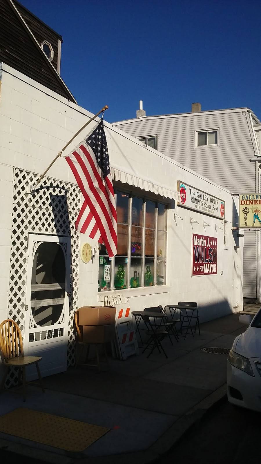 Galley Diner | meal takeaway | 11 P St, South Boston, MA 02127, USA | 6174641024 OR +1 617-464-1024