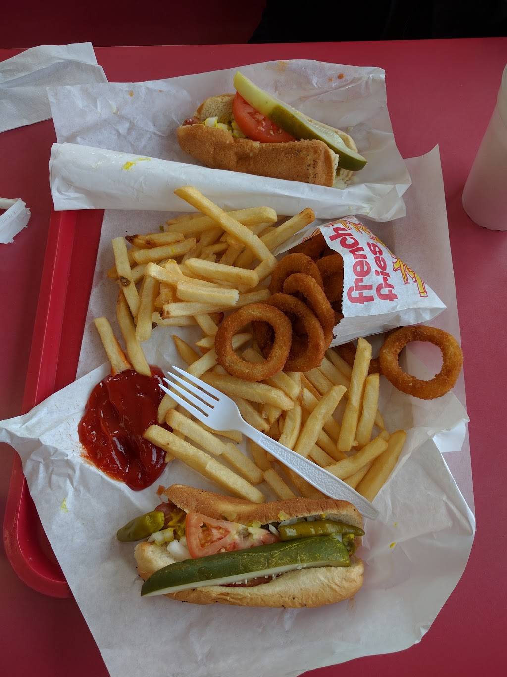 Petes Red Hots | restaurant | 6346 Roosevelt Rd, Oak Park, IL 60304, USA | 7083836122 OR +1 708-383-6122