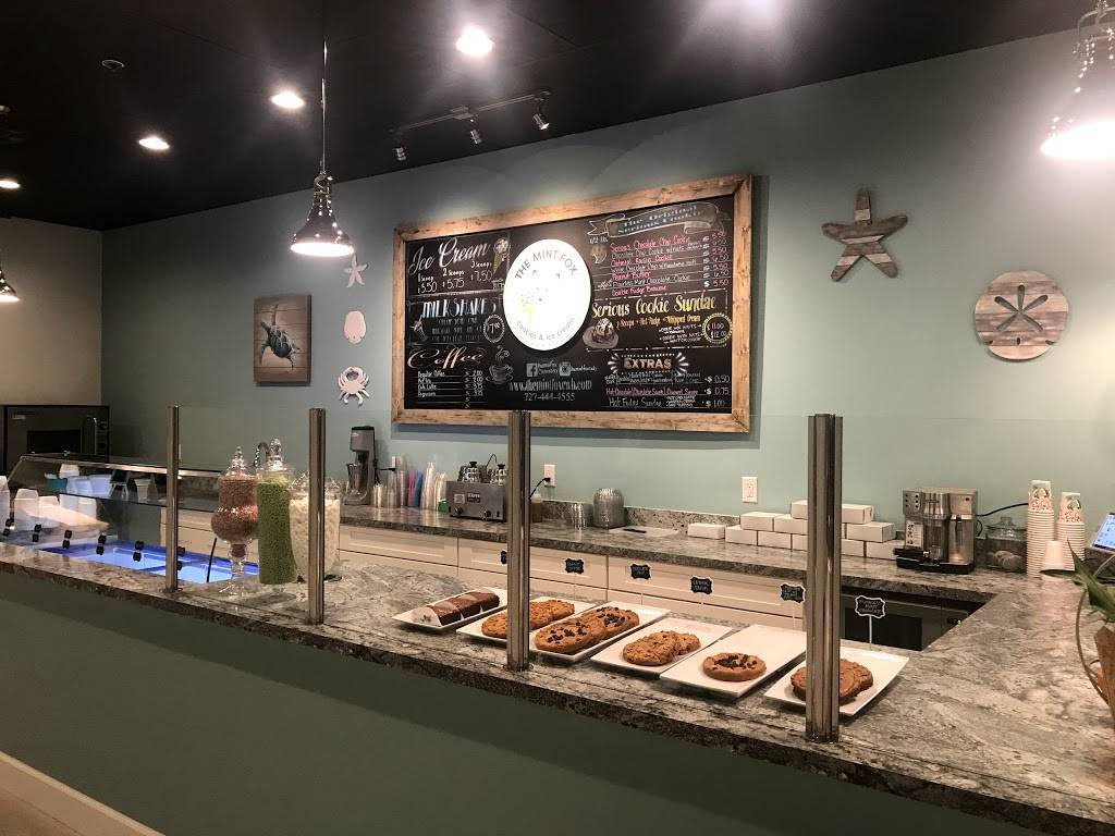 The Mint Fox Cookies & Ice Cream | cafe | 483 Mandalay Ave #114, Clearwater, FL 33767, USA | 7274444555 OR +1 727-444-4555