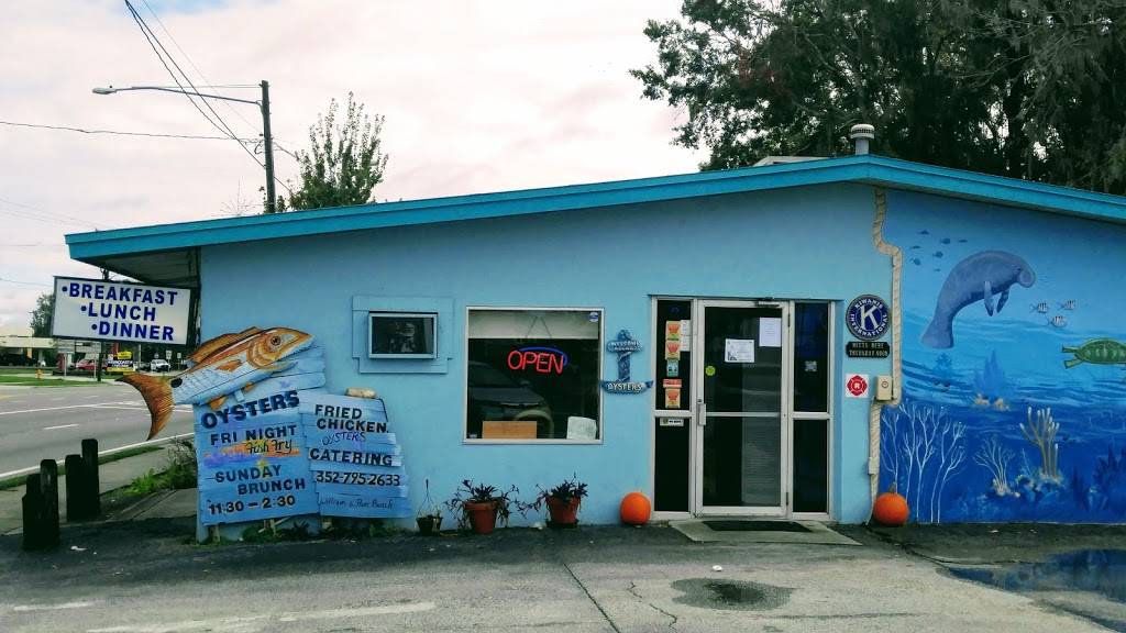 Oysters of Crystal River | restaurant | 606 US-19, Crystal River, FL 34429, USA | 3527952633 OR +1 352-795-2633