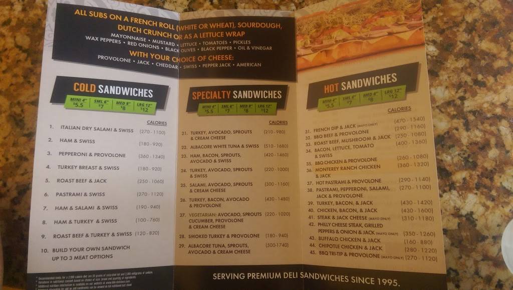 Deli Delicious | restaurant | 1102 E Champlain Dr #109, Fresno, CA 93720, USA | 5594330668 OR +1 559-433-0668