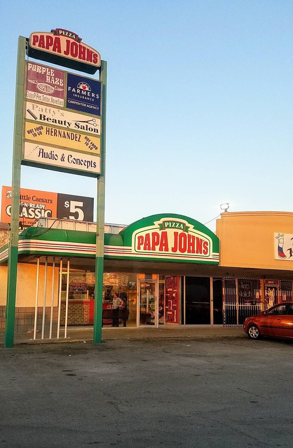 Papa Johns Pizza | restaurant | 11410 Garland Rd, Dallas, TX 75218, USA | 2143242400 OR +1 214-324-2400