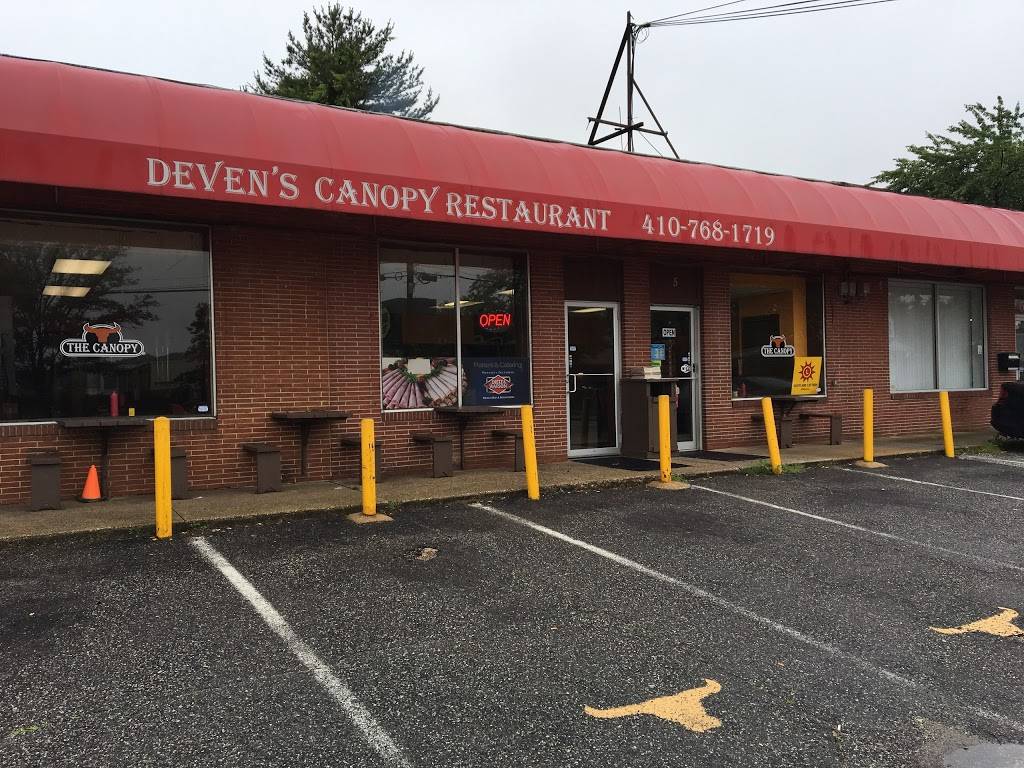 Devens Canopy | restaurant | 5 Vernon Ave, Glen Burnie, MD 21061, USA | 4107681719 OR +1 410-768-1719