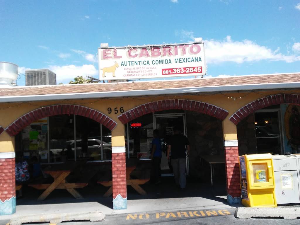 El Cabrito | restaurant | 956 1000 N, Salt Lake City, UT 84116, USA | 8013632645 OR +1 801-363-2645