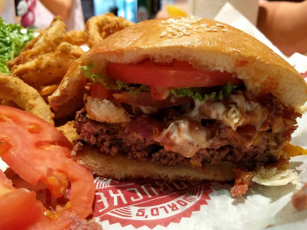 Fuddruckers | restaurant | 7511 Cypress Creek Pkwy, Houston, TX 77070, USA | 2814696476 OR +1 281-469-6476