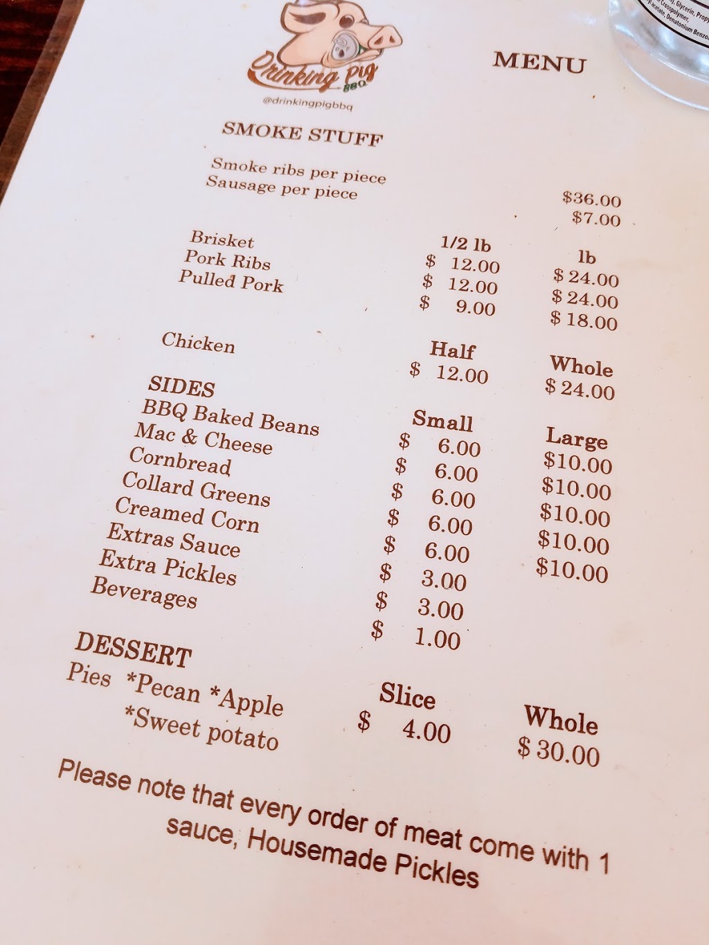 Drinking Pig BBQ | meal takeaway | 845 NE 151st St, Miami, FL 33162, USA | 9545893759 OR +1 954-589-3759