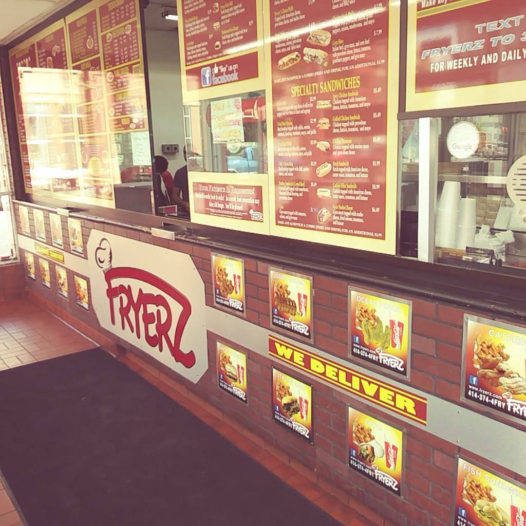 Fryerz | restaurant | 2635 W Fond Du Lac Ave, Milwaukee, WI 53206, USA | 4143744379 OR +1 414-374-4379