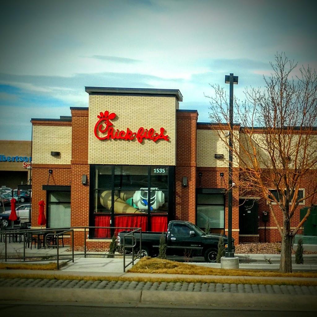 Chick-fil-A | restaurant | 1535 US-50, Pueblo, CO 81008, USA | 7194243838 OR +1 719-424-3838