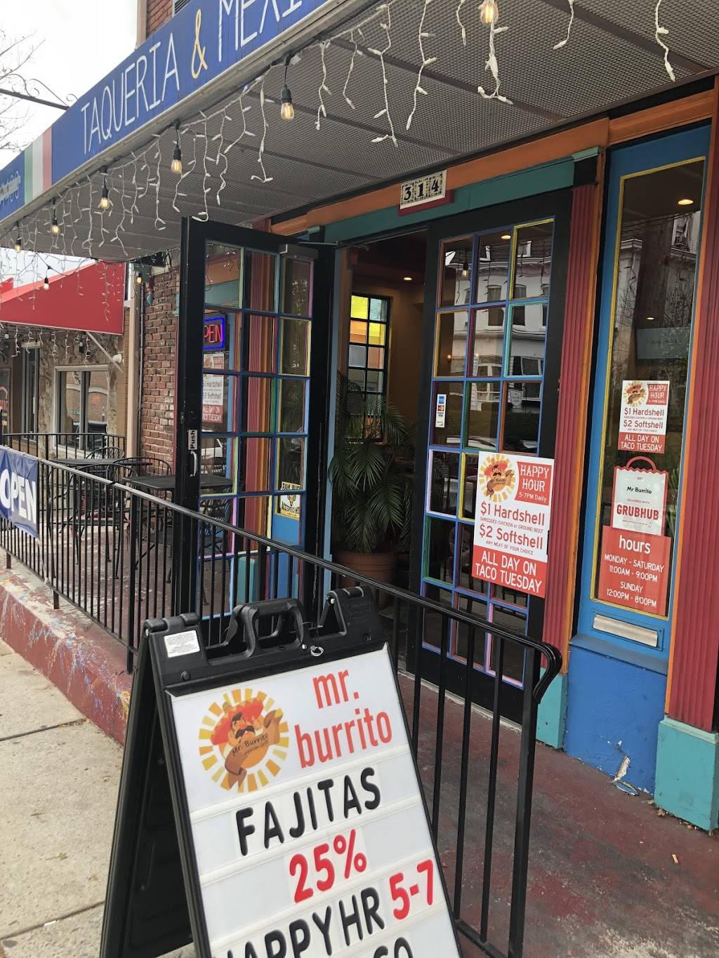 Mr. Burrito | restaurant | 314 S High St, West Chester, PA 19382, USA | 6104299000 OR +1 610-429-9000