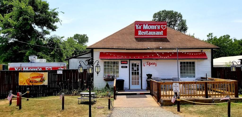 Ya Moms Restaurant | restaurant | 401 SE Johnson St, Canadian, OK 74425, USA | 9184246299 OR +1 918-424-6299