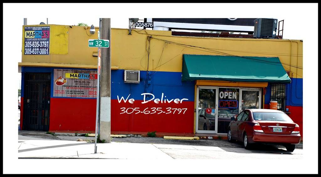 Martas Courthouse Cafe | restaurant | 3136 NW 27th Ave, Miami, FL 33142, USA | 3056353797 OR +1 305-635-3797