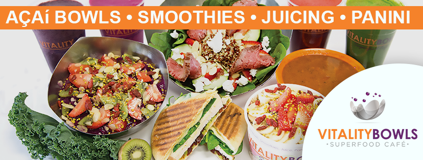 Vitality Bowls | restaurant | 1510 Stonecreek Dr S, Pickerington, OH 43147, USA | 6146260031 OR +1 614-626-0031