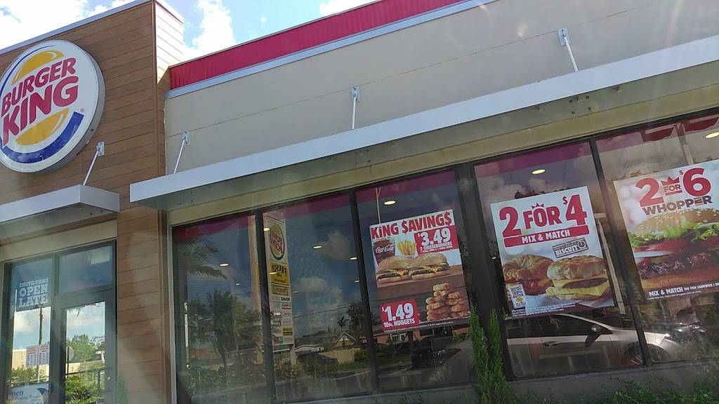 Burger King | restaurant | 15170 SW 72nd St, Miami, FL 33193, USA | 3053860999 OR +1 305-386-0999