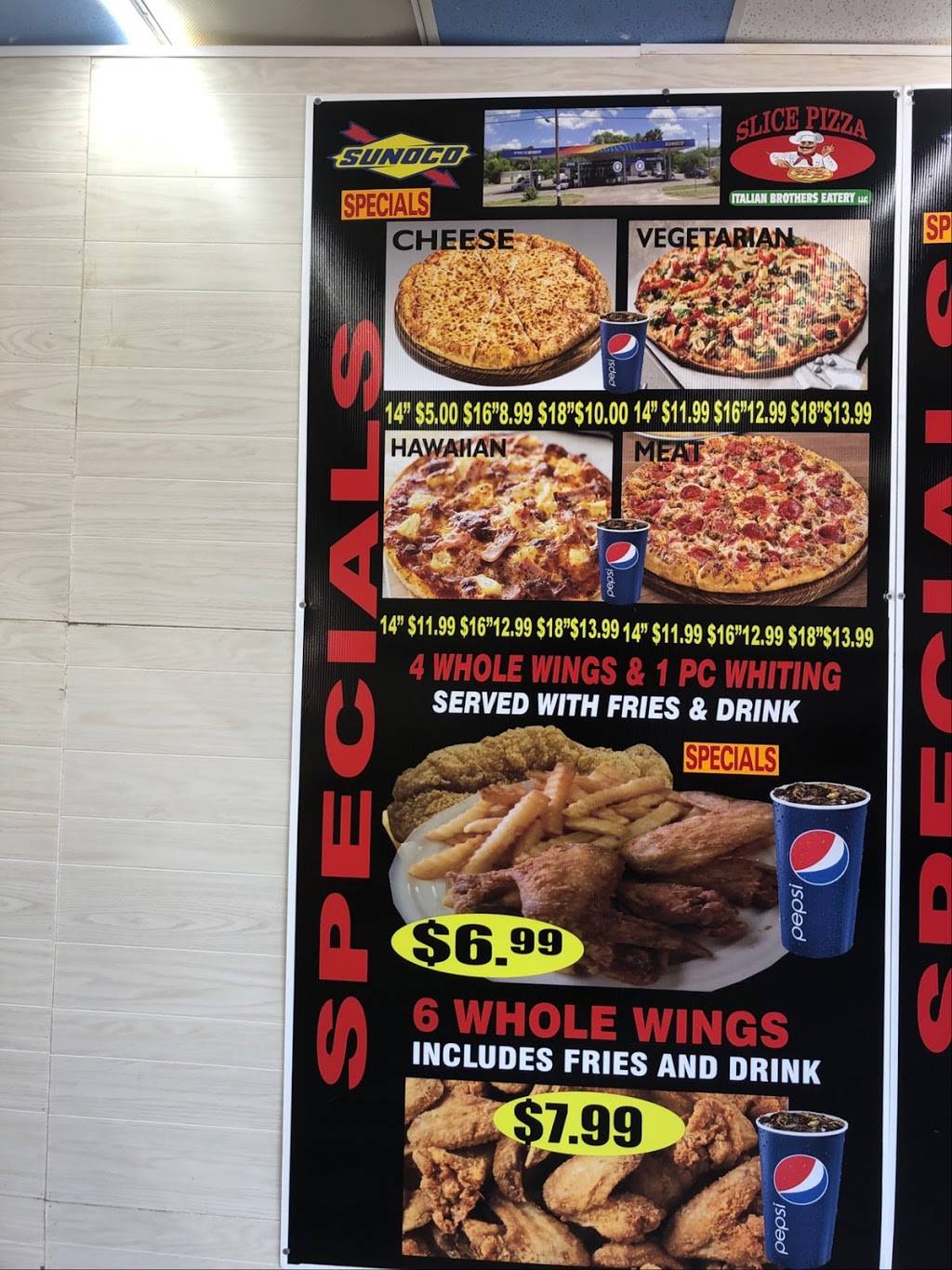 SLICE PIZZA ITALIAN BROTHERS EATERY LLC | restaurant | Slice pizza Italian brothers EATERY llc, 6805 Ist ave N, Birmingham, AL 35206, USA | 2052244842 OR +1 205-224-4842