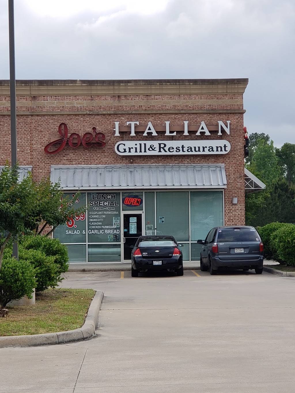 Joes Italian Grill Restaurant | restaurant | 1615 W Church St #1200, Livingston, TX 77351, USA | 9363272622 OR +1 936-327-2622
