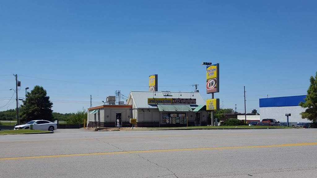 A&W Restaurant | restaurant | 11211 East 40th St S Hwy, Independence, MO 64055, USA | 8163589733 OR +1 816-358-9733