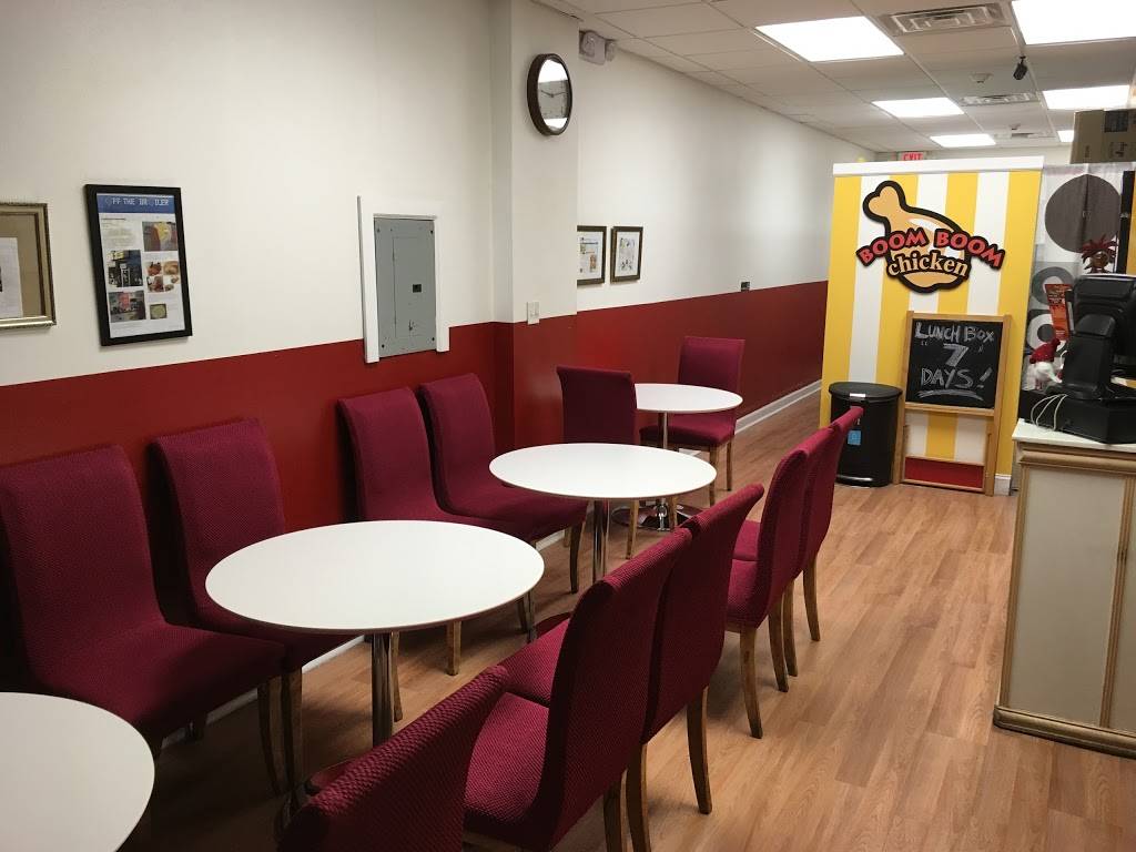 Boom Boom Chicken | restaurant | 36 Park Ave, Rutherford, NJ 07070, USA | 2014381124 OR +1 201-438-1124