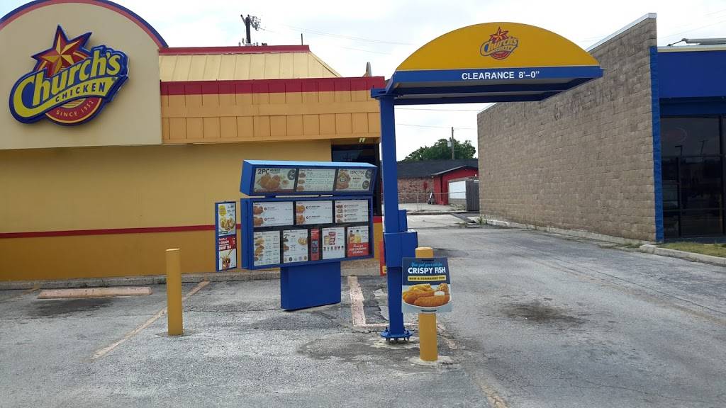 Churchs Chicken | restaurant | 11910 Perrin Beitel Rd, San Antonio, TX 78217, USA | 2106532510 OR +1 210-653-2510