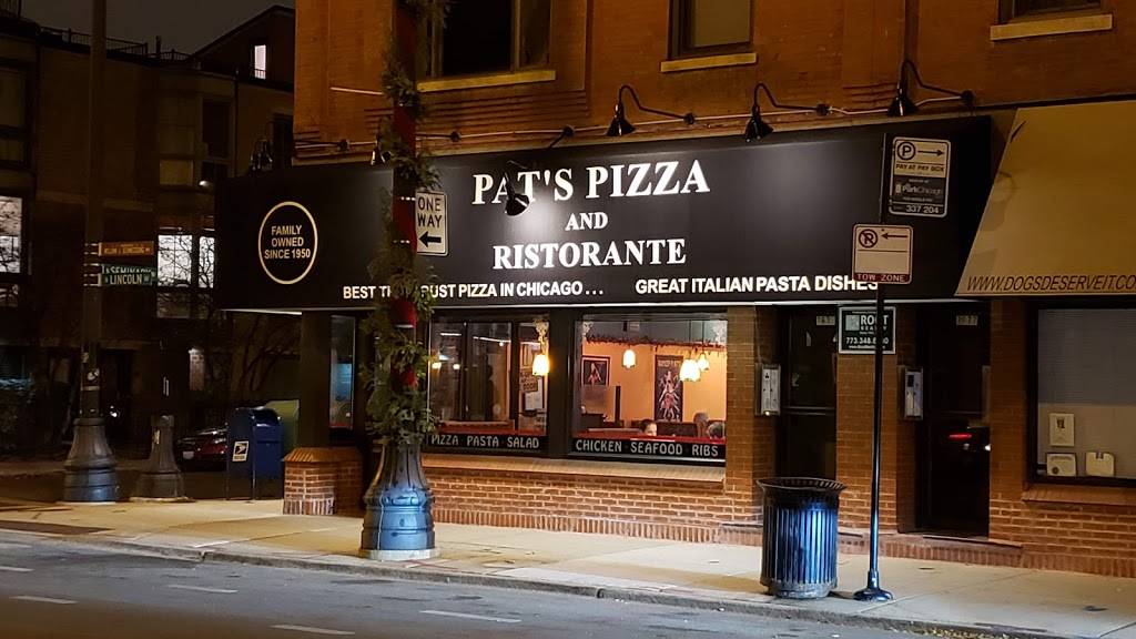 Pats Pizza and Ristorante | restaurant | 2679 N Lincoln Ave, Chicago, IL 60614, USA | 7732480168 OR +1 773-248-0168