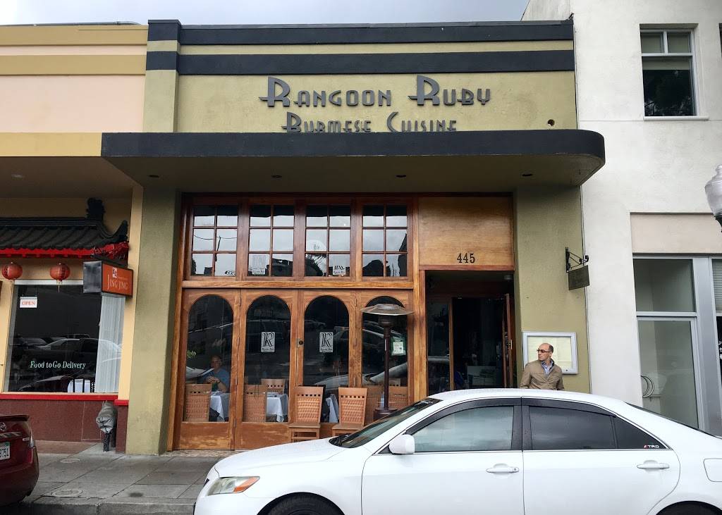 Rangoon Ruby Burmese Cuisine | restaurant | 445 Emerson St, Palo Alto, CA 94301, USA | 6503236543 OR +1 650-323-6543