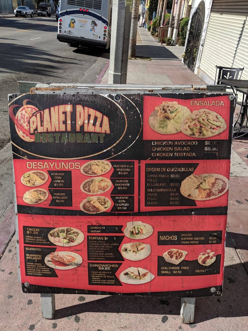 Planet Restaurant | restaurant | 1411 W 3rd St D, Los Angeles, CA 90017, USA | 2134812088 OR +1 213-481-2088