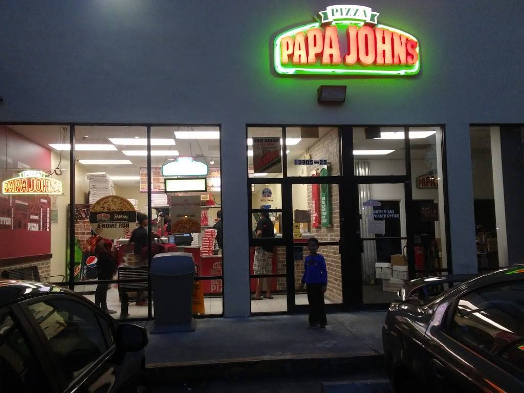 Papa Johns Pizza | restaurant | 13905 W Dixie Hwy, Miami, FL 33161, USA | 3058928700 OR +1 305-892-8700