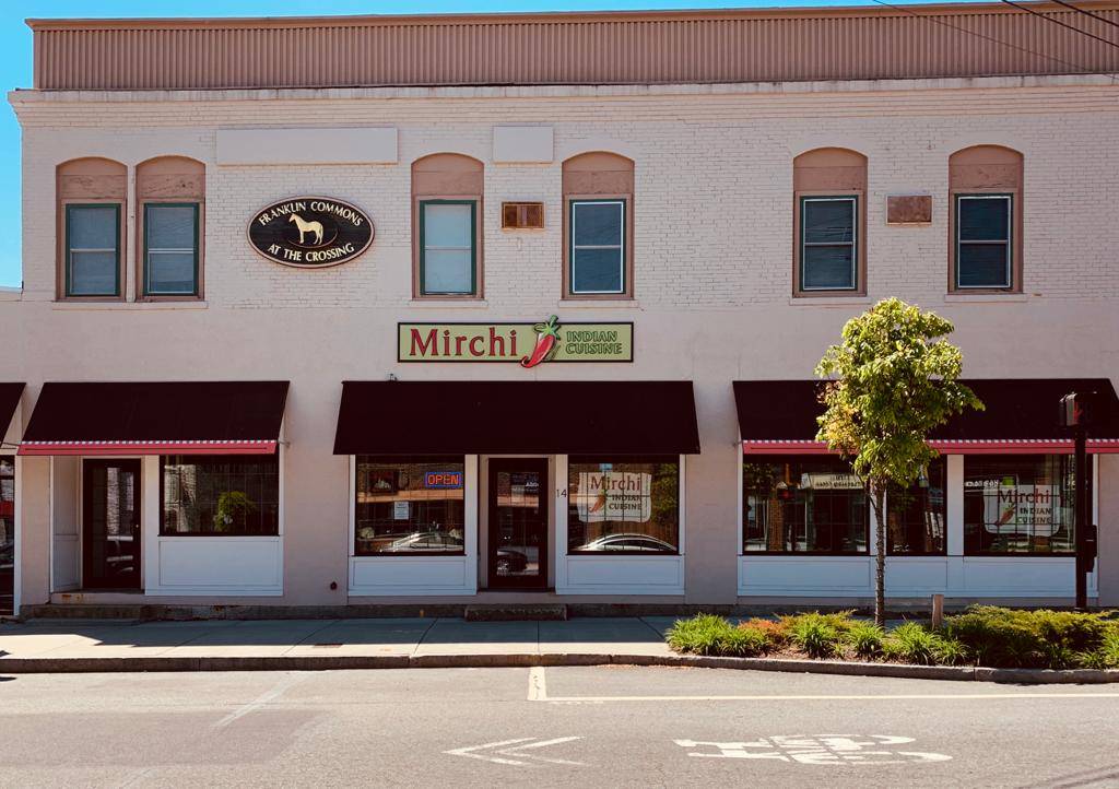 Mirchi Indian Cuisine | restaurant | 14 E Central St, Franklin, MA 02038, USA | 9782982591 OR +1 978-298-2591