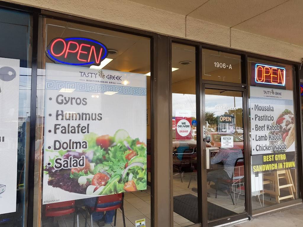 Tasty Greek | restaurant | 1906 E Belt Line Rd A, Carrollton, TX 75006, USA | 9724167884 OR +1 972-416-7884