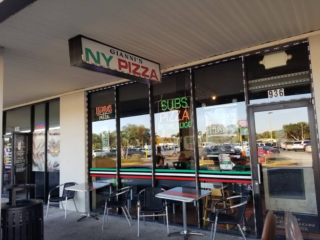 Giannis NY Pizza | restaurant | 936 58th St N, St. Petersburg, FL 33710, USA | 7273813209 OR +1 727-381-3209