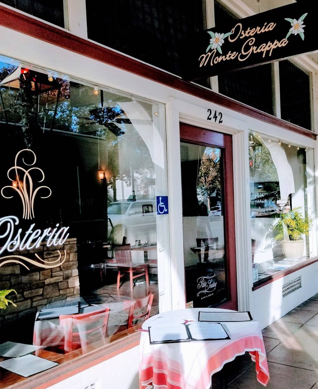 Osteria Monte Grappa | restaurant | 242 E Ojai Ave, Ojai, CA 93023, USA | 8056406767 OR +1 805-640-6767