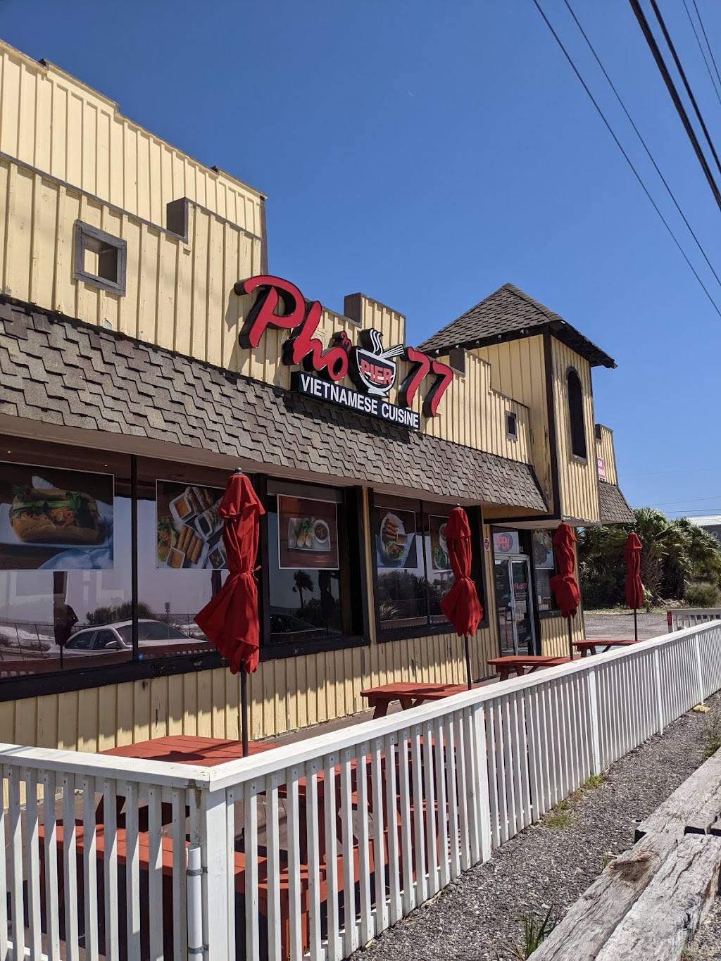Pho Pier 77 | meal takeaway | 19932 Front Beach Rd, Panama City Beach, FL 32413, USA | 8502388877 OR +1 850-238-8877