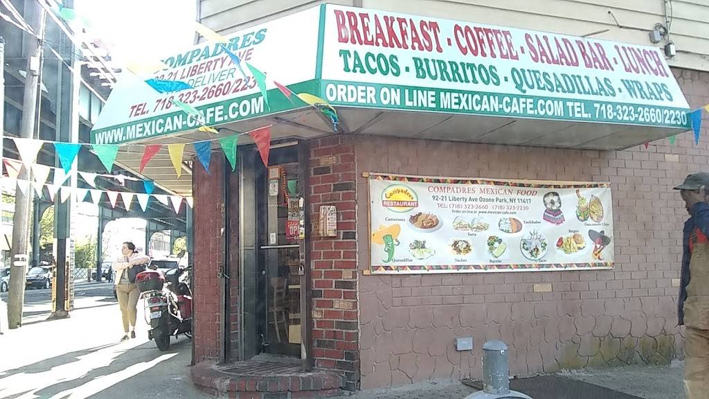 Compadres | restaurant | 92-21 Liberty Ave, Ozone Park, NY 11417, USA | 7183232660 OR +1 718-323-2660