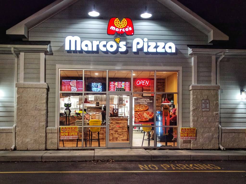 Marcos Pizza | restaurant | 1771, 7721 Hampton Blvd, Norfolk, VA 23505, USA | 7572275888 OR +1 757-227-5888