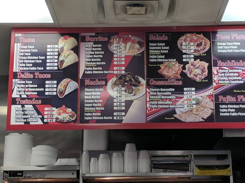 Taco Delite | restaurant | 896 W Eldorado Pkwy, Little Elm, TX 75068, USA | 9722940861 OR +1 972-294-0861