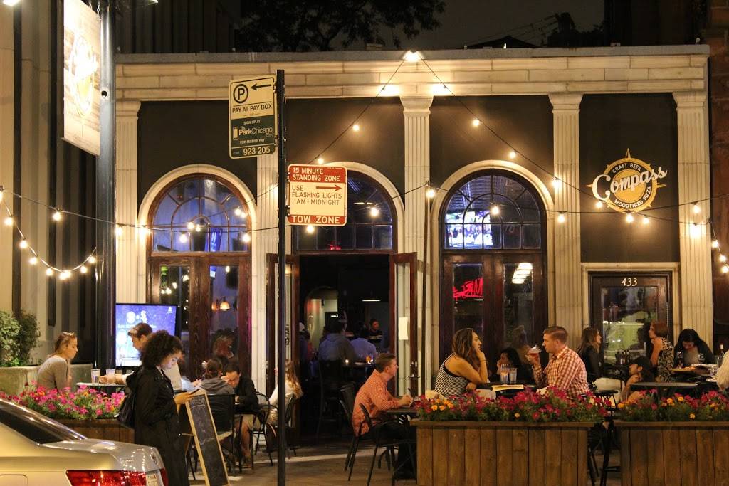 Compass Bar | restaurant | 433 W Diversey Pkwy, Chicago, IL 60614, USA | 7732483230 OR +1 773-248-3230