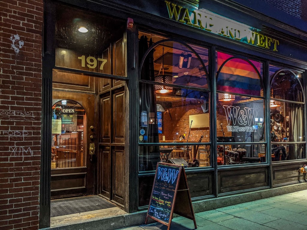 Warp and Weft | restaurant | 197 Market St, Lowell, MA 01852, USA | 9784556537 OR +1 978-455-6537
