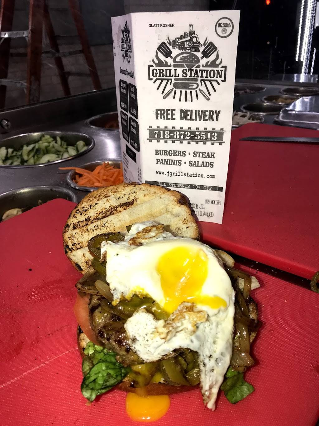J GRILL STATION | restaurant | 1519 Avenue J, Brooklyn, NY 11230, USA | 7188725513 OR +1 718-872-5513