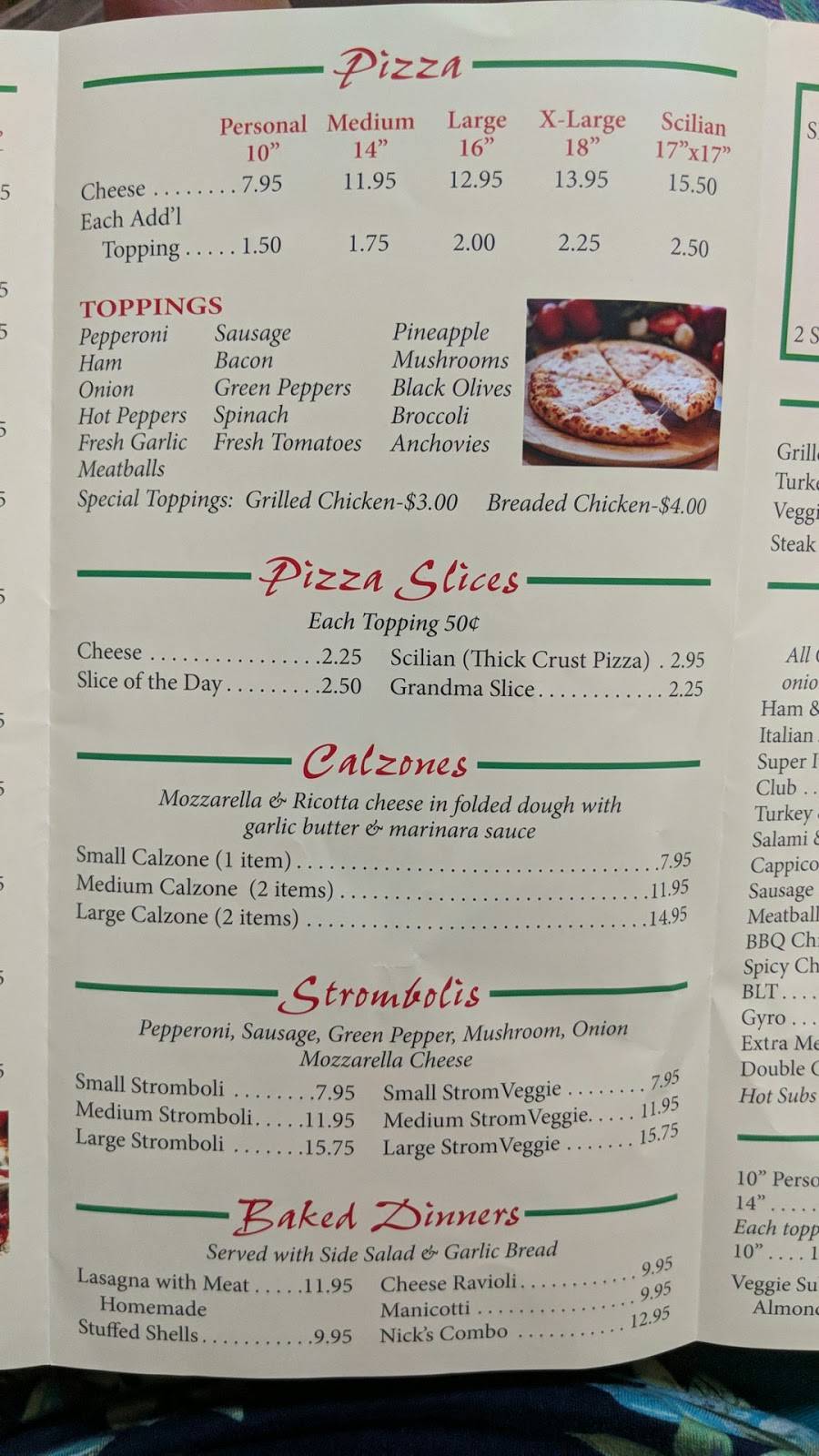 Nicks Pizza Altamonte Springs | restaurant | 1006 E Altamonte Dr Suite 1001, Altamonte Springs, FL 32701, USA | 3214220067 OR +1 321-422-0067