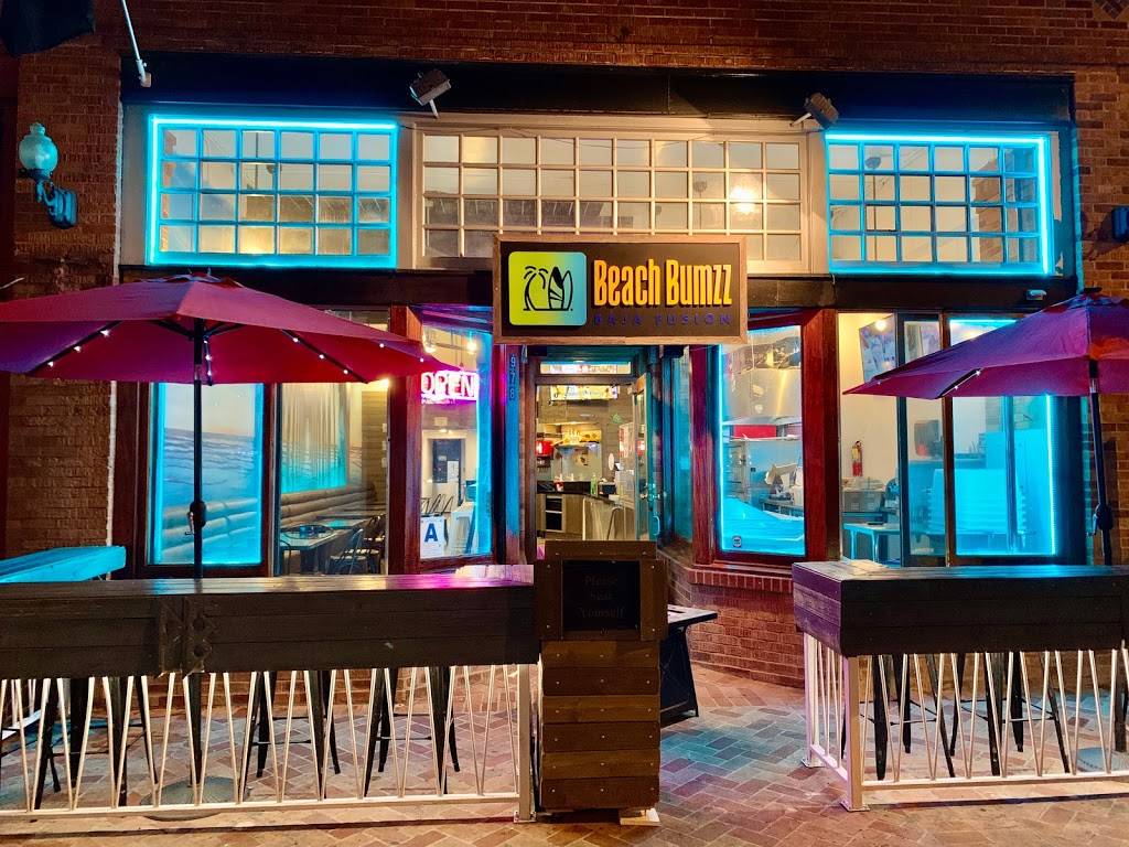 Beach Bumzz Baja Fusion | restaurant | 978 Garnet Ave, San Diego, CA 92109, USA | 8589990075 OR +1 858-999-0075