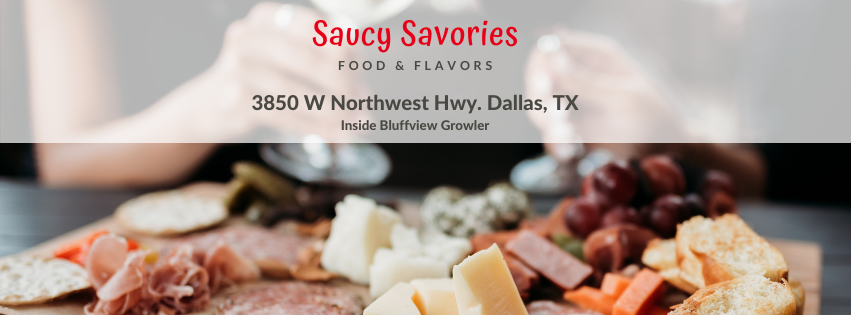 Saucy Savories | restaurant | 3850 W Northwest Hwy Suite 1190-1, Dallas, TX 75220, USA | 2142253558 OR +1 214-225-3558